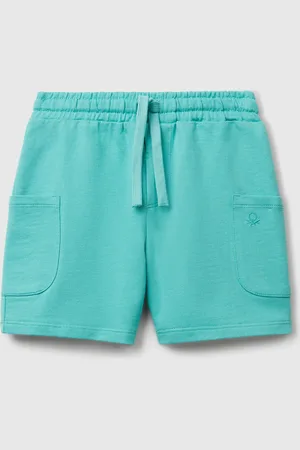 Benetton Short Cargo En Coton
