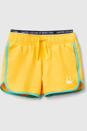Benetton Short De Bain Avec Cordon De Serrage