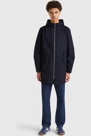Benetton Parka En Coton Mélangé