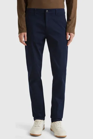 Benetton Chino Slim En Coton Stretch