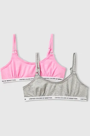 Benetton Deux Soutiens-gorge En Coton Stretch