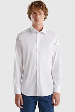 Benetton Chemise Coupe Slim