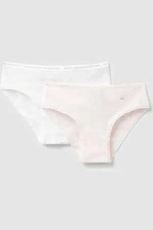 Benetton Deux T-shirts En Coton Stretch