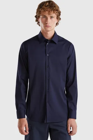 Benetton Chemise Coupe Slim