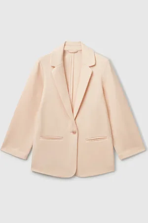 Benetton Blazer Long Élégant