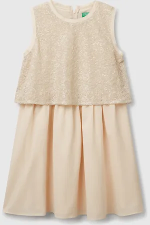 Benetton Robe À Paillettes