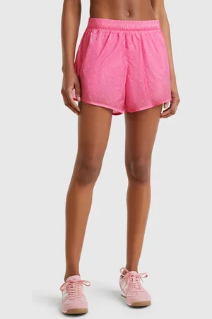 Benetton Short De Sport En Tissu