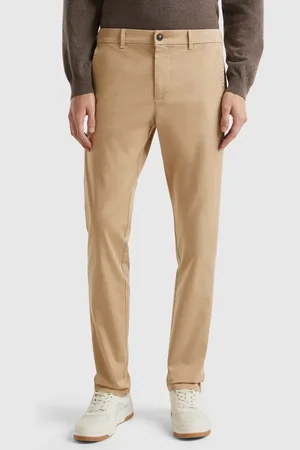 Benetton Chino Slim En Coton Stretch
