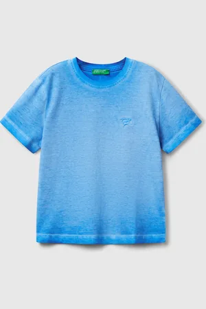 Benetton T-shirt Over Fit Avec Broderie