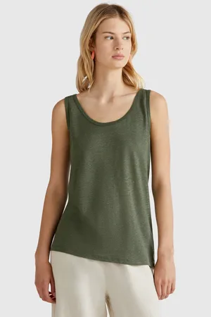 Benetton Débardeur Pur Lin