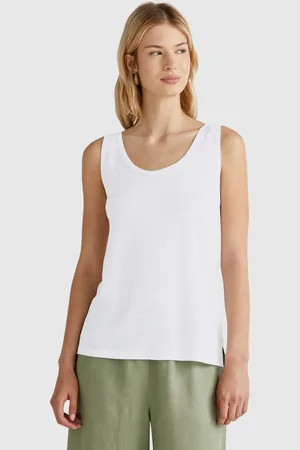 Benetton Débardeur Pur Lin