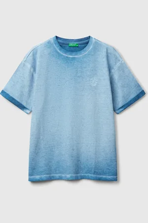 Benetton T-shirt Over Fit Avec Broderie