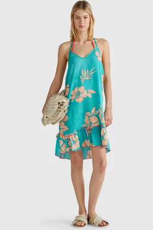 Benetton Robe À Imprimé Fleuri