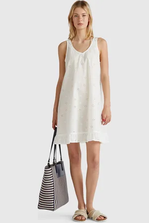 Benetton Chemise De Nuit À Imprimé Fleuri