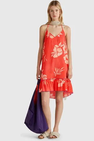 Benetton Robe À Imprimé Fleuri