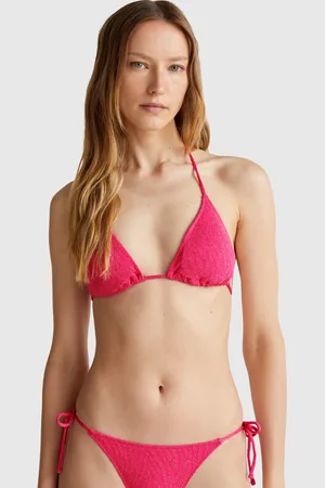 Haut De Bikini Femme United Colors Of Benetton - Bretelles Réglables, Rembourrage Amovible, Econyl - 7