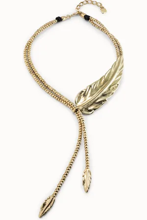 UNO de 50 Collier long plaqué or 18 carats