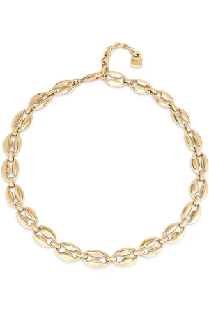 UNO de 50 Collier plaqué or 18 carats avec maillons moyens