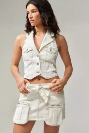 True Religion Mini-jupe cargo Sadie en