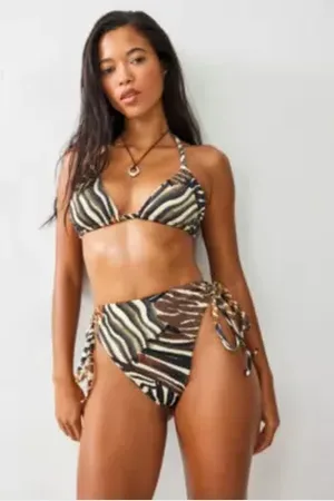 We Are We Wear Bas de bikini taille haute Dawn en