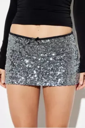 Urban Outfitters Mini jupe-short à paillettes UO par en