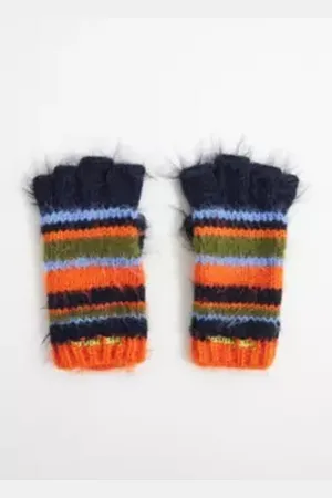 iets frans... Iets frans. Gants sans doigts à rayures