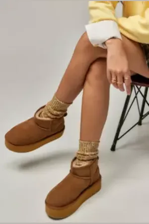 Emu Bottes Chestnut Stinger Micro Platform en