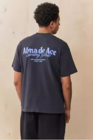 Alma de Ace T-shirt Marine Articles de Sport en