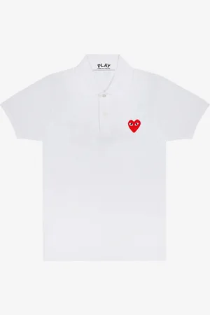 Comme des Garçons Polo CDG Red Play L Homme