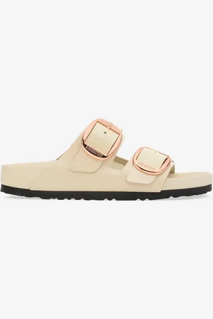 Birkenstock Arizona Big Buckle Exquisite shine ecru 36 EU Unisexe