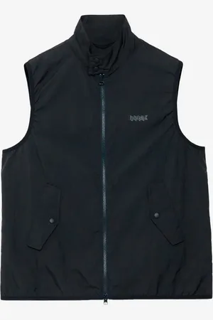 Baracuta Gilet en tissu ripstop marine 42 UK Homme