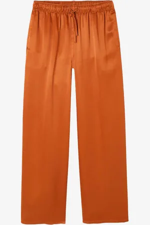 American Vintage Pantalon souple en viscose cannelle S Femme