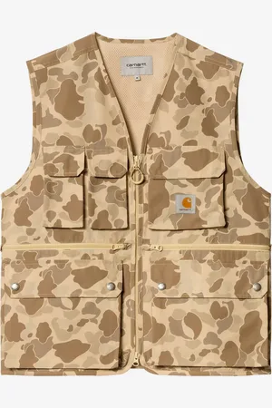 Carhartt Gilet imperméable Irwin Desert Camouflage M Homme