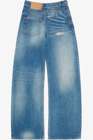 Maison Margiela Jean large distendu Twist 25 USA Femme