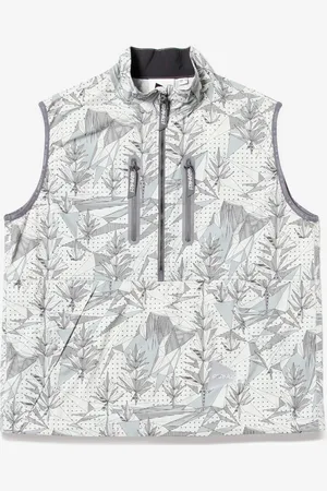 Gramicci Gilet en nylon brossé x and Wander S Homme