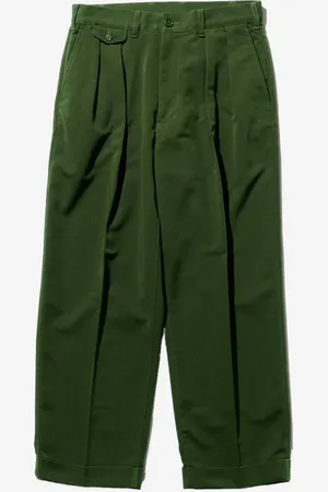 Beams Pantalon à 2 plis en sergé L Homme