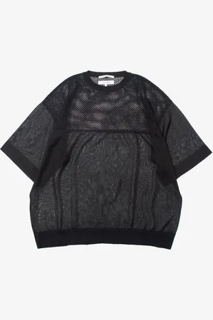F/CE T-shirt en maille transparente S Homme
