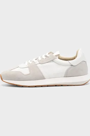 Vagabond Paul Runner - Homme Blanc Cassé Cuir/textile