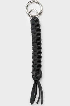 Vagabond Braided Bag Charm - Cuir
