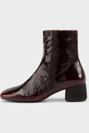 Vagabond Livia - Femme Rouge Foncé Cuir Verni