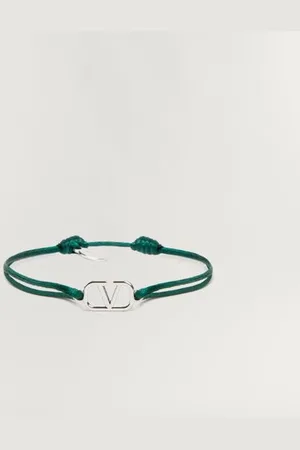 VALENTINO GARAVANI BRACELET VLOGO SIGNATURE EN COTON Homme UNI
