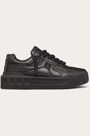 VALENTINO GARAVANI BASKETS BASSES ONE STUD XL EN CUIR NAPPA Homme 38