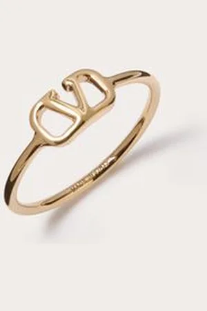 VALENTINO GARAVANI BAGUE VLOGO SIGNATURE EN MÉTAL Femme 11