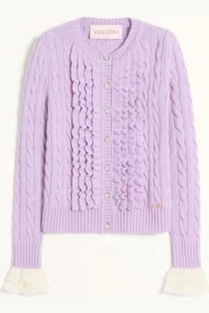 VALENTINO CARDIGAN EN LAINE Femme / L