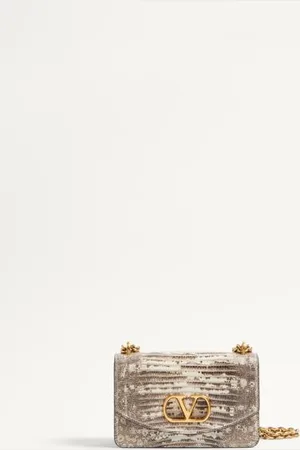 VALENTINO GARAVANI PETIT SAC PORTÉ ÉPAULE GARAVANI VAIN EN TEJUS Femme UNI