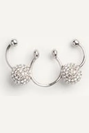 VALENTINO GARAVANI ANNEAU DE NEZ POETIQUE DES GOUTTES EN MÉTAL ET CRISTAUX SWAROVSKI® Femme / UNI