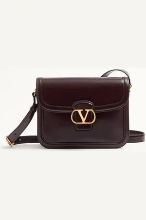 VALENTINO GARAVANI SAC PORTÉ ÉPAULE GARAVANI 9TO5 EN CUIR DE VEAU LISSE Femme UNI