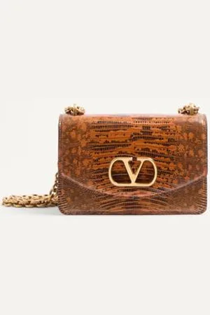 VALENTINO GARAVANI PETIT SAC PORTÉ ÉPAULE GARAVANI VAIN EN TEJUS Femme UNI