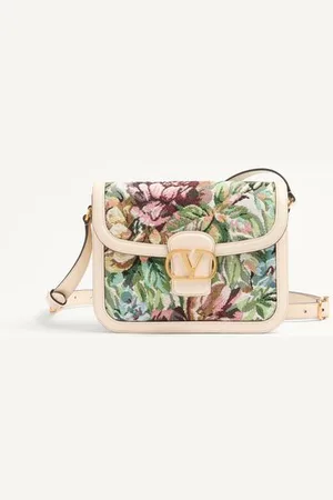 VALENTINO GARAVANI SAC PORTÉ ÉPAULE GARAVANI 9TO5 EN TISSU JACQUARD VOYAGE IMAGINAIRE Femme / UNI