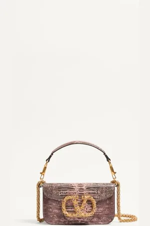 VALENTINO GARAVANI PETIT SAC PORTÉ ÉPAULE GARAVANI LOCÒ EN TEJUS AVEC LOGO BIJOU Femme / UNI